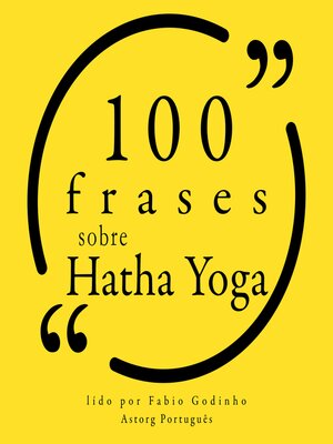 cover image of 100 citações sobre Hatha Yoga